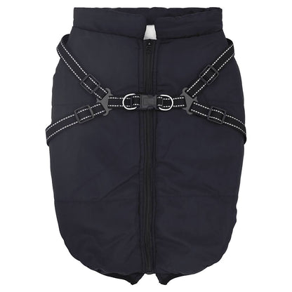 Hundemantel Hundejacke Hundeweste Mit Geschirr Wasserdicht Reflektierend Vidaxl