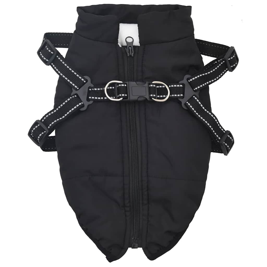 Hundemantel Hundejacke Hundeweste Mit Geschirr Wasserdicht Reflektierend Vidaxl
