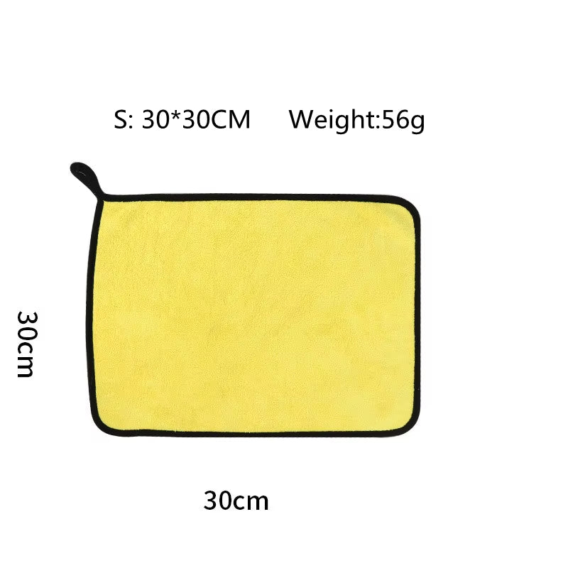 New Absorbent Towels for Dogs Cats Fashion Bath Towel Nano Fiber Quick-Drying Bath Towel Car Wiping Cloth Pet Supplies