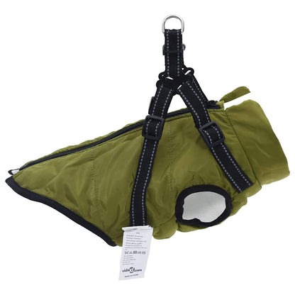 Hundemantel Hundejacke Hundeweste Mit Geschirr Wasserdicht Reflektierend Vidaxl