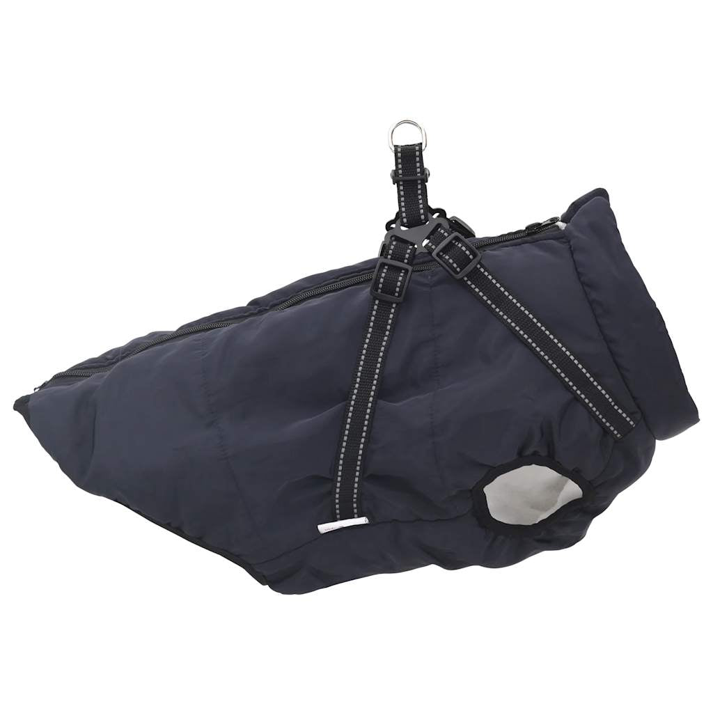 Hundemantel Hundejacke Hundeweste Mit Geschirr Wasserdicht Reflektierend Vidaxl