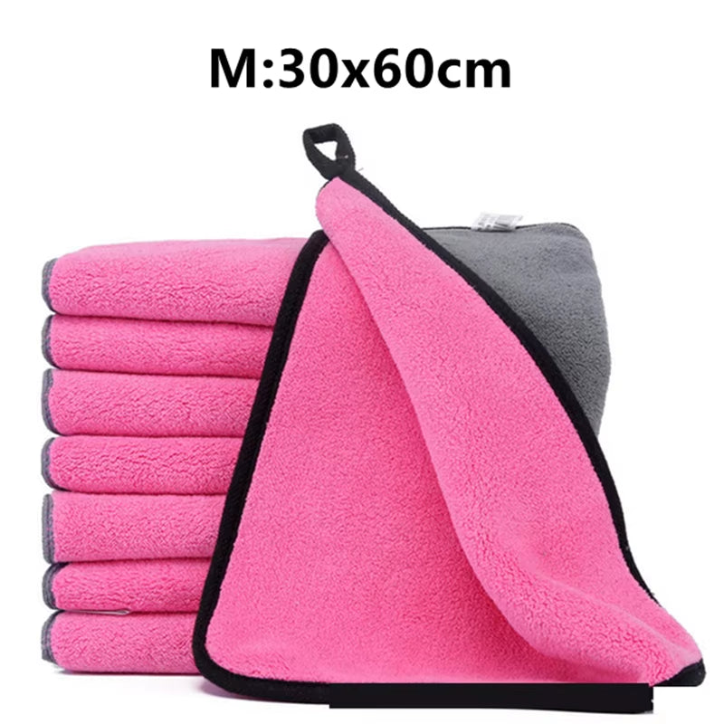 New Absorbent Towels for Dogs Cats Fashion Bath Towel Nano Fiber Quick-Drying Bath Towel Car Wiping Cloth Pet Supplies