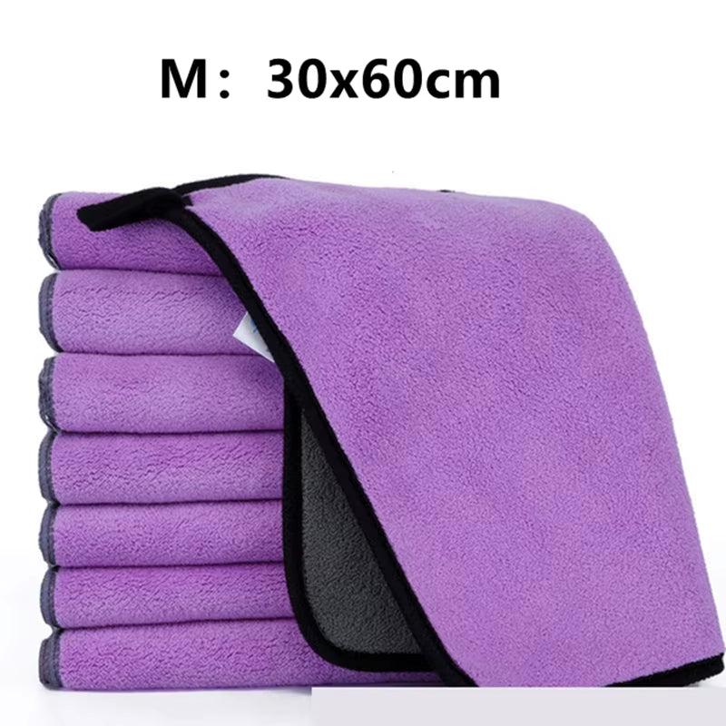 New Absorbent Towels for Dogs Cats Fashion Bath Towel Nano Fiber Quick-Drying Bath Towel Car Wiping Cloth Pet Supplies