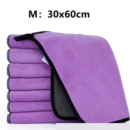 New Absorbent Towels for Dogs Cats Fashion Bath Towel Nano Fiber Quick-Drying Bath Towel Car Wiping Cloth Pet Supplies