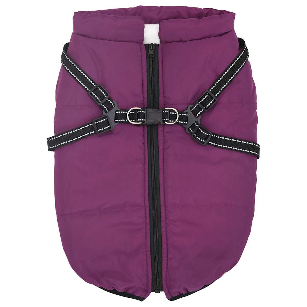 Hundemantel Hundejacke Hundeweste Mit Geschirr Wasserdicht Reflektierend Vidaxl